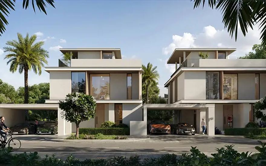 Selvara at Grand Polo Club and Resort — contemporary villas with covered parking